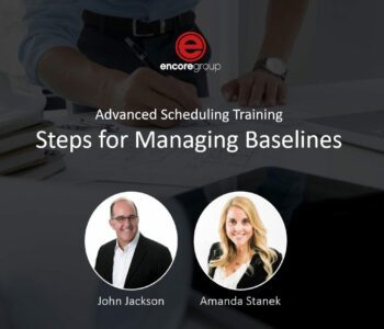 Managing Baseline Schedules