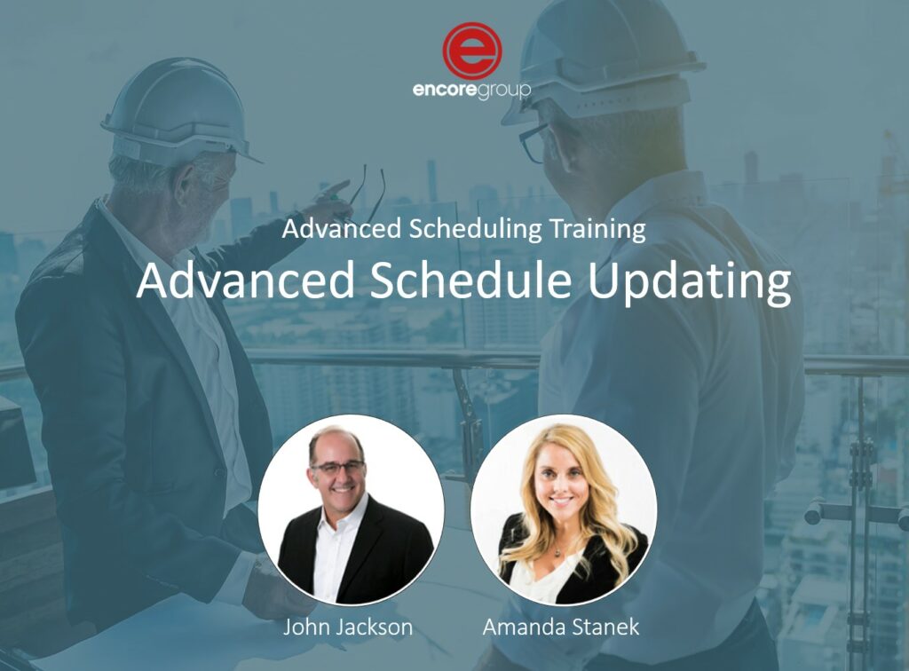 Advanced Schedule Updating Webinar